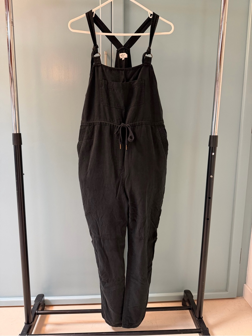 Wilfred Black Cotton Overalls size Medium
